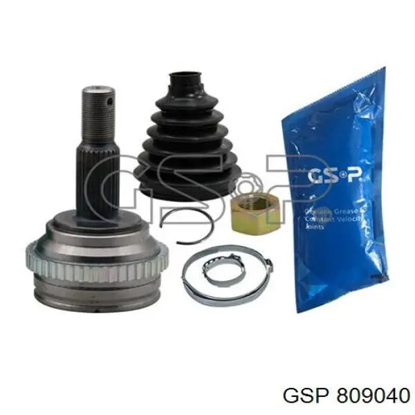 Junta homocinética externa dianteira GSP 809040 preço, a partir de 35,19 USD