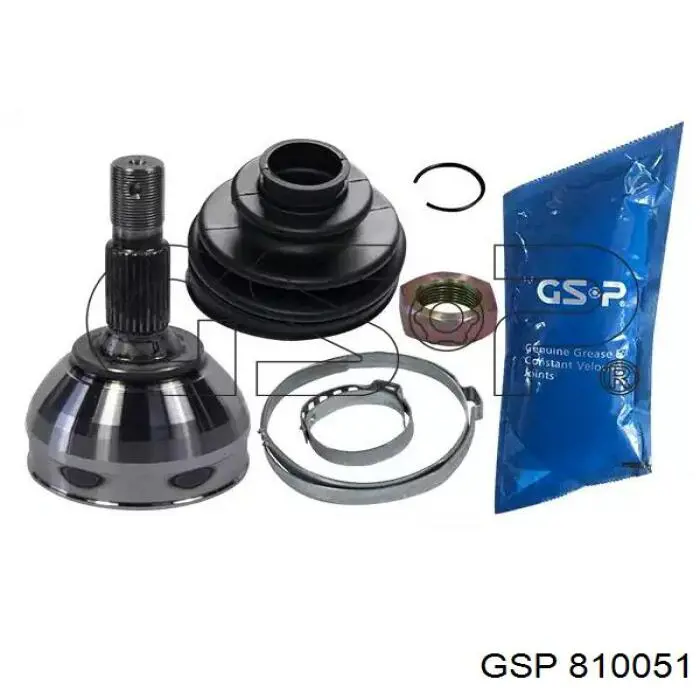 Junta homocinética externa dianteira GSP 810051 preço, a partir de 30,69 USD