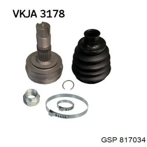 Compre 817034 GSP Junta homocinética externa dianteira