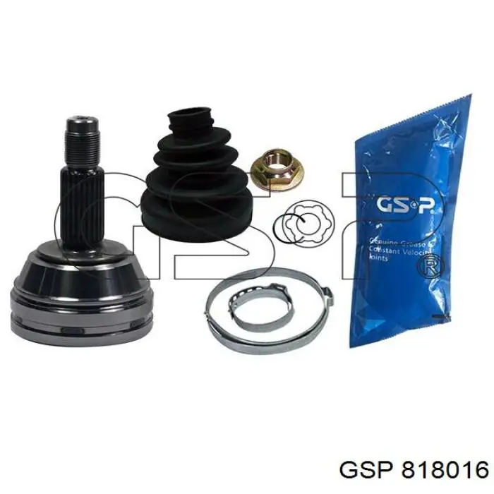 Junta homocinética externa dianteira GSP 818016 preço, a partir de 50,51 USD