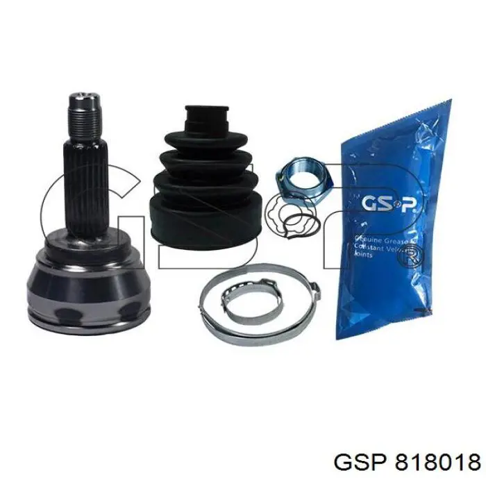 Junta homocinética externa dianteira GSP 818018 preço, a partir de 39,92 USD