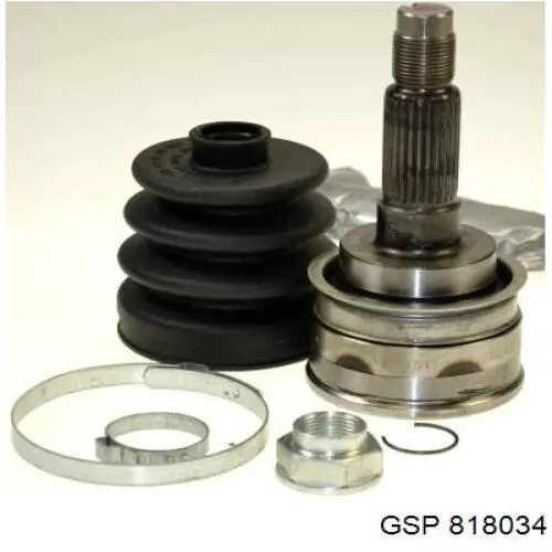 Junta homocinética externa dianteira GSP 818034 preço, a partir de 56,24 USD