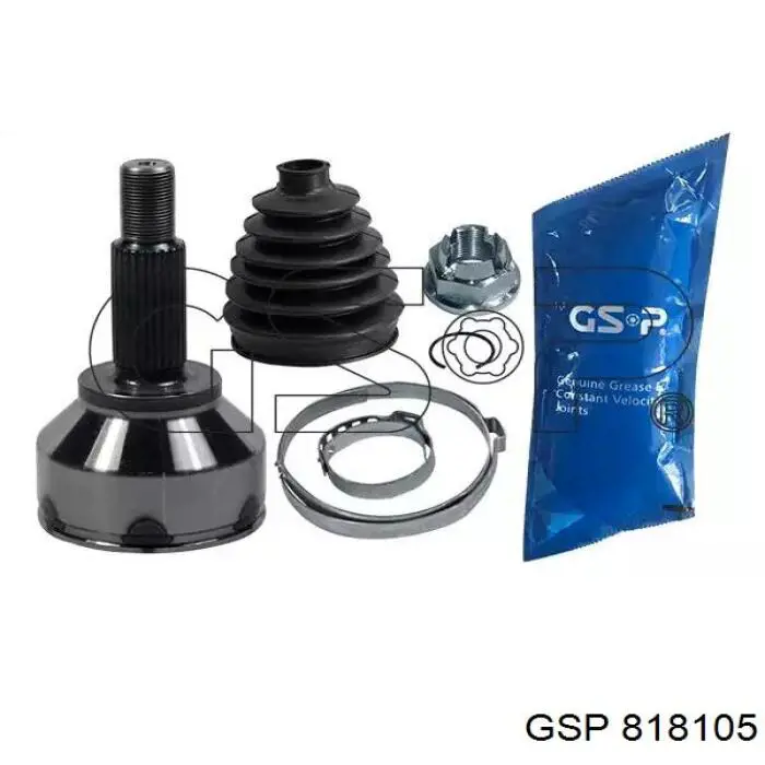 Junta homocinética externa dianteira GSP 818105 preço, a partir de 41,66 USD