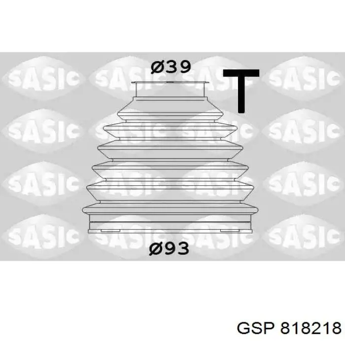 Junta homocinética externa dianteira J51019 Tangun