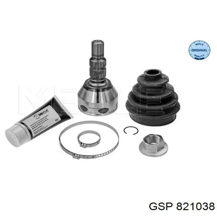 Junta homocinética externa dianteira GSP 821038 preço, a partir de 40,94 USD