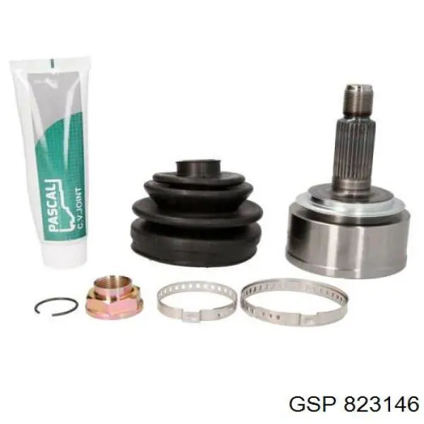 Junta homocinética externa dianteira GSP 823146 preço, a partir de 48,07 USD