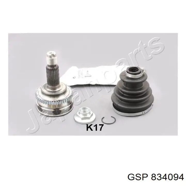 Junta homocinética externa dianteira GSP 834094 preço, a partir de 48,80 USD