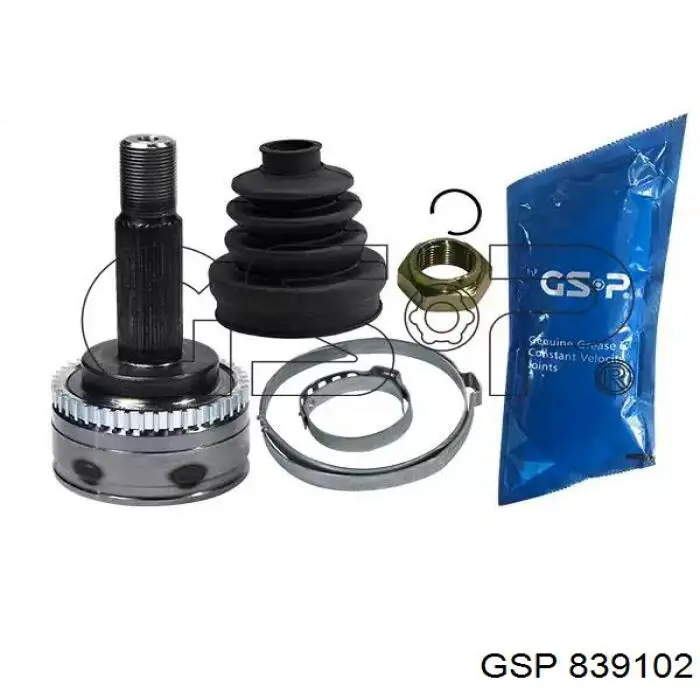 Junta homocinética externa dianteira GSP 839102 preço, a partir de 40,12 USD