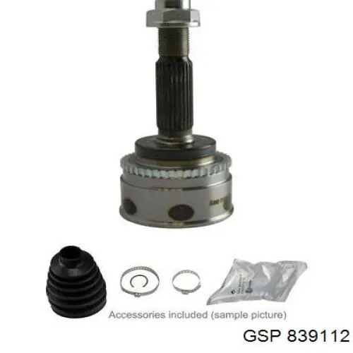 Compre 839112 GSP Junta homocinética externa dianteira