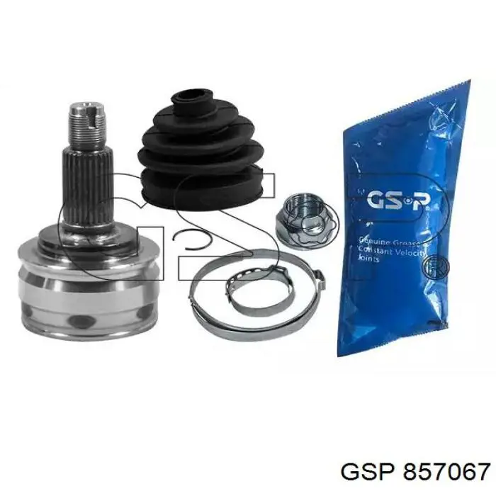 Junta homocinética externa dianteira GSP 857067 preço, a partir de 46,09 USD