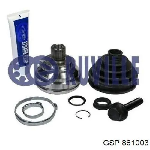Junta homocinética externa dianteira GSP 861003 preço, a partir de 47,74 USD