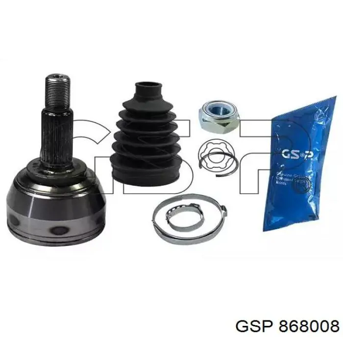 Junta homocinética externa dianteira GSP 868008 preço, a partir de 30,44 USD