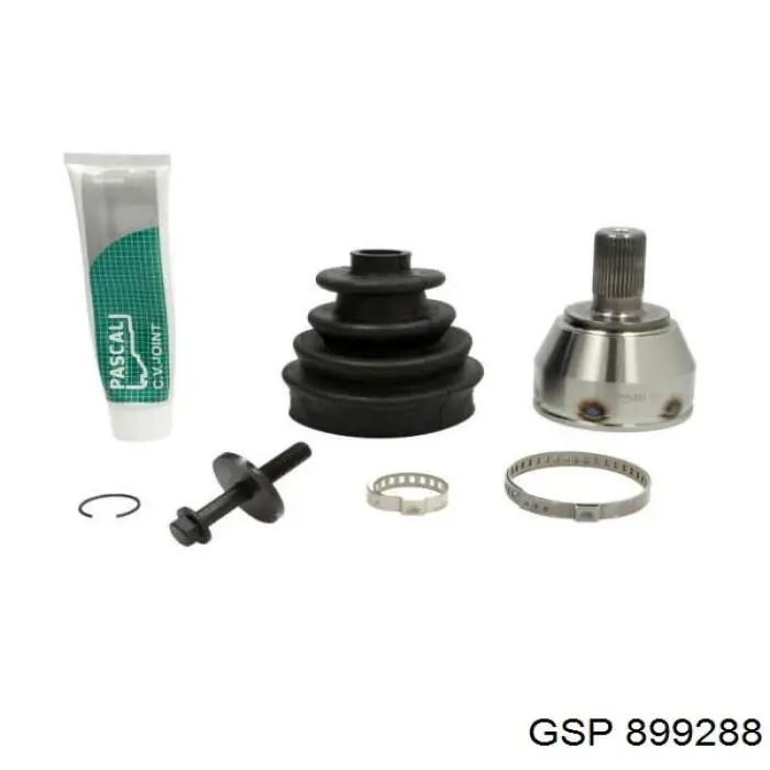 Junta homocinética externa dianteira GSP 899288 preço, a partir de 37,19 USD
