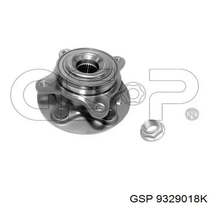 Cubo dianteiro GSP 9329018K preço, a partir de 110,28 USD