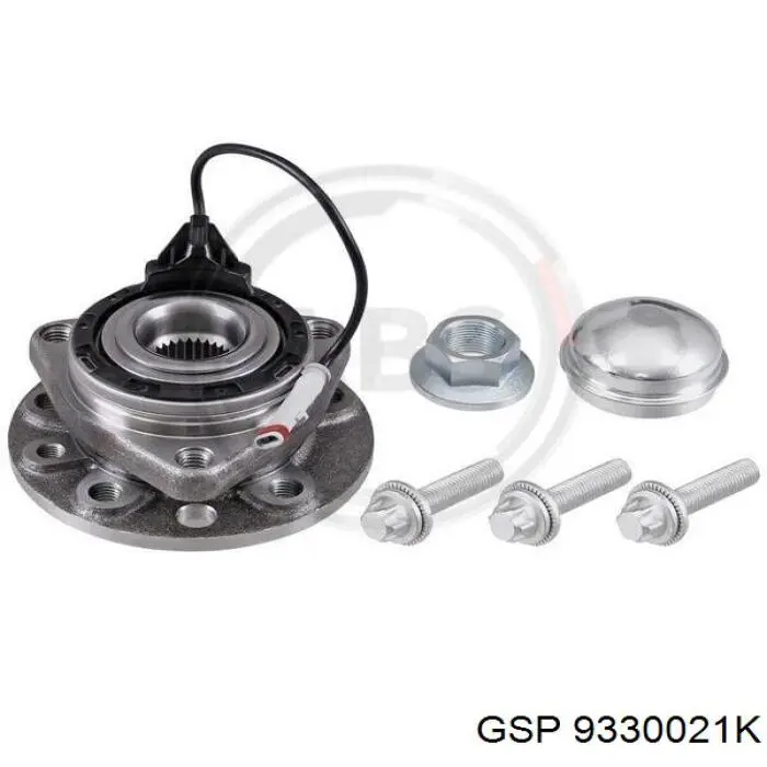 Compre 9330021K GSP Cubo dianteiro