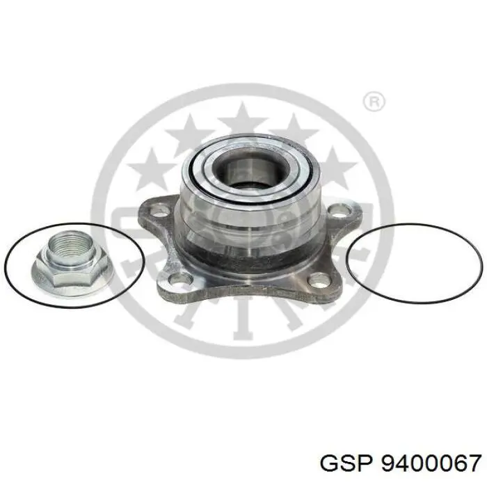 Cubo traseiro GSP 9400067 preço, a partir de 94,65 USD