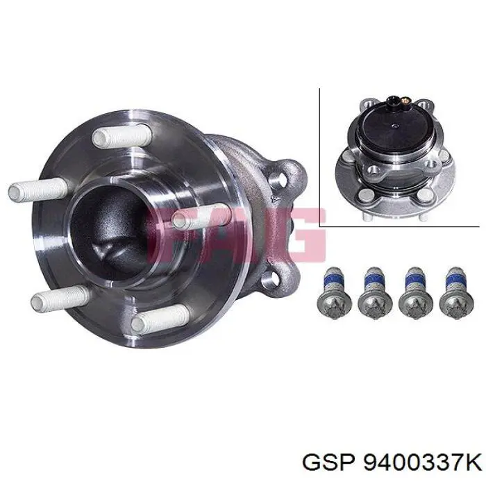 Cubo traseiro GSP 9400337K preço, a partir de 109,15 USD