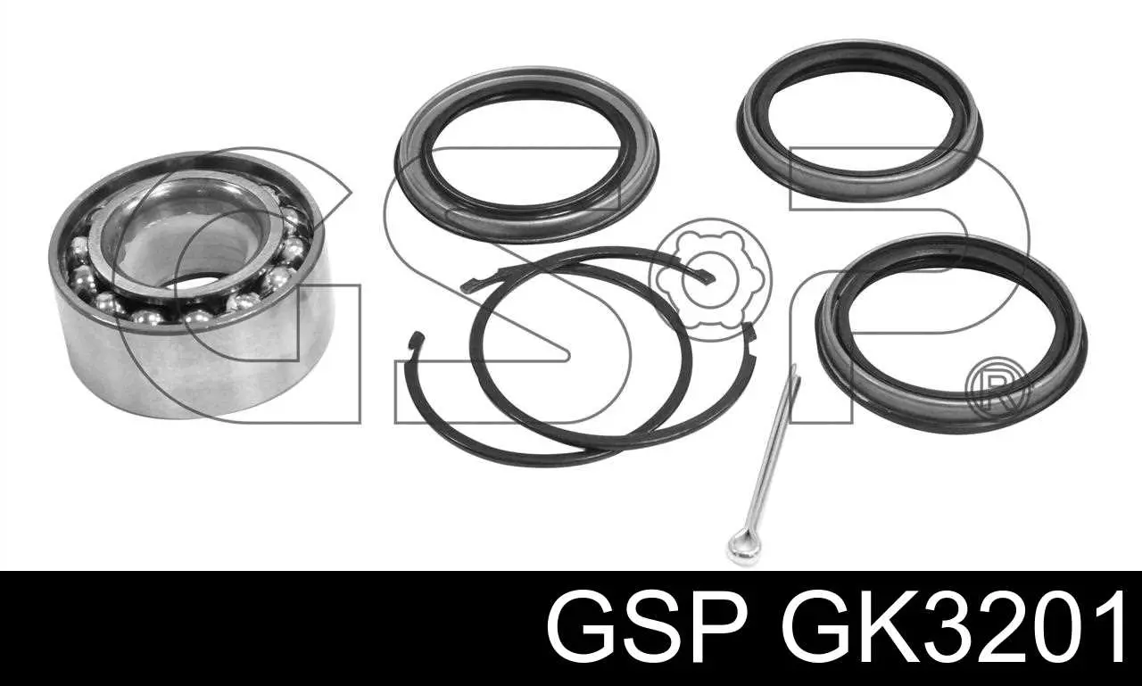 GK3201 GSP Rolamento de cubo dianteiro