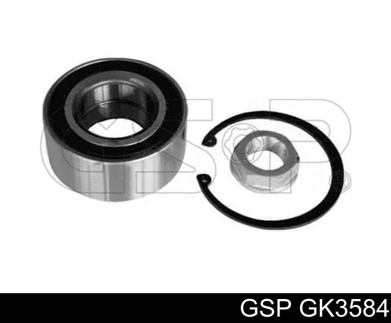 Rolamento de cubo dianteiro GSP GK3584 preço, a partir de 31,14 USD