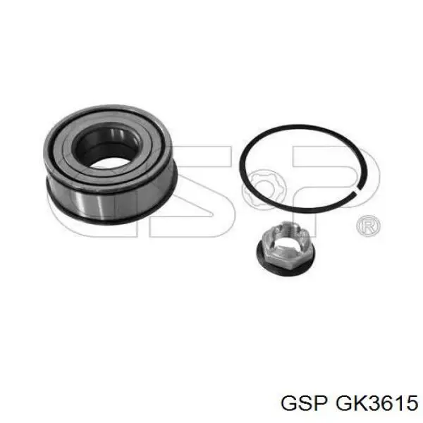 GK3615 GSP Rolamento de cubo dianteiro/traseiro
