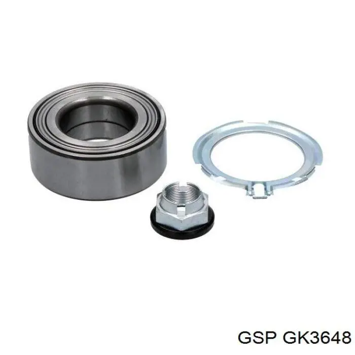 GK3648 GSP Rolamento de cubo dianteiro