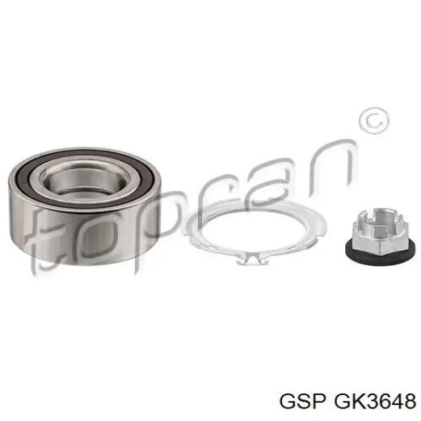 Rolamento de cubo dianteiro GSP GK3648 preço, a partir de 39,41 USD