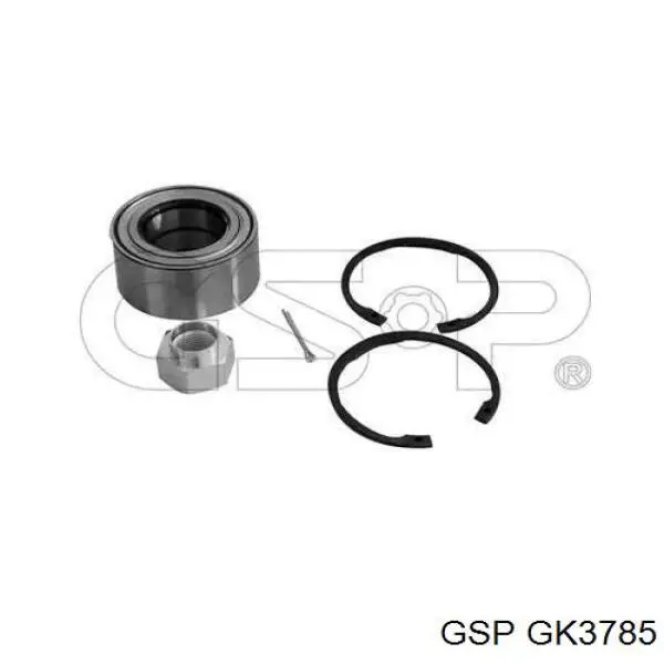Rolamento de cubo dianteiro GSP GK3785 preço, a partir de 27,15 USD