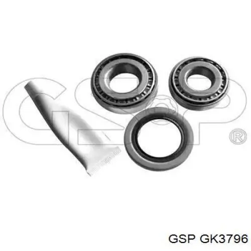 GK3796 GSP Rolamento de cubo traseiro