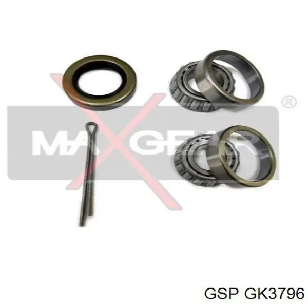 Compre GK3796 GSP Rolamento de cubo traseiro