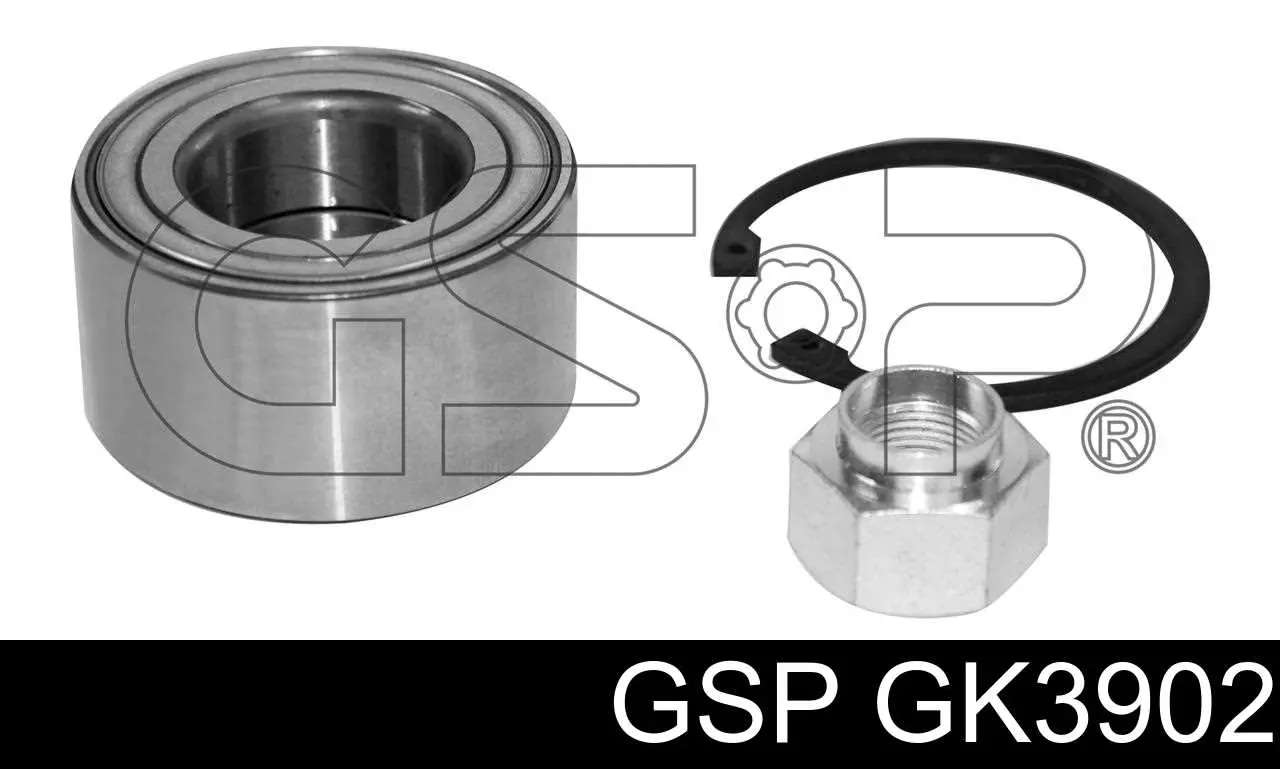 Rolamento de cubo dianteiro GSP GK3902 preço, a partir de 27,15 USD