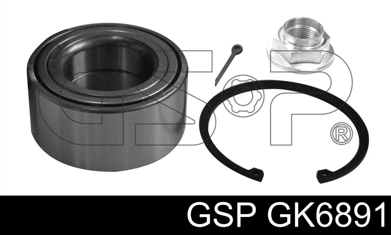 Rolamento de cubo dianteiro GSP GK6891 preço, a partir de 38,80 USD