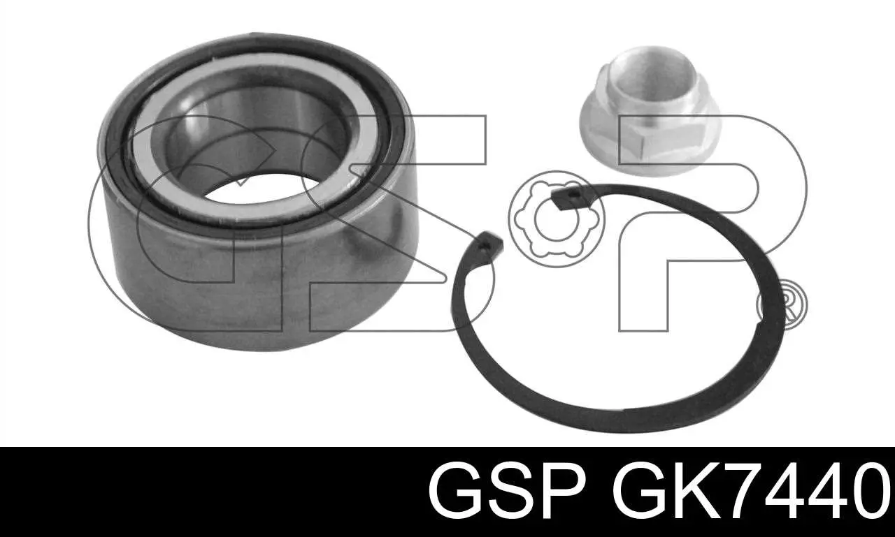 Rolamento de cubo traseiro GSP GK7440 preço, a partir de 48,91 USD