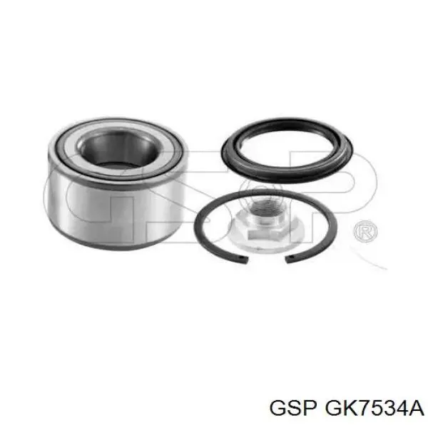 Rolamento de cubo dianteiro GSP GK7534A preço, a partir de 73,87 USD