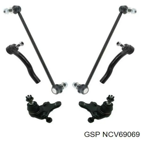 Semieixo (acionador) dianteiro esquerdo GSP NCV69069 preço, a partir de 150,75 USD