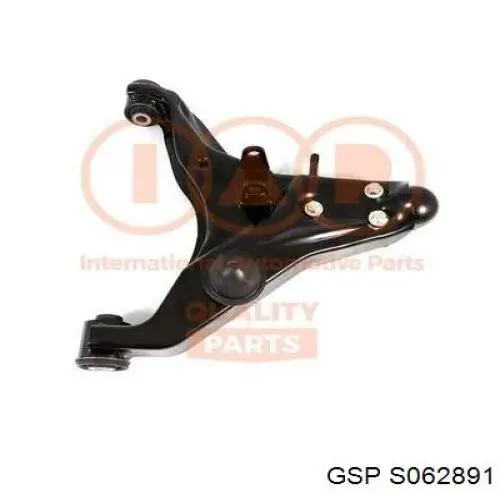 4013A648 Mitsubishi Braço oscilante inferior direito de suspensão dianteira