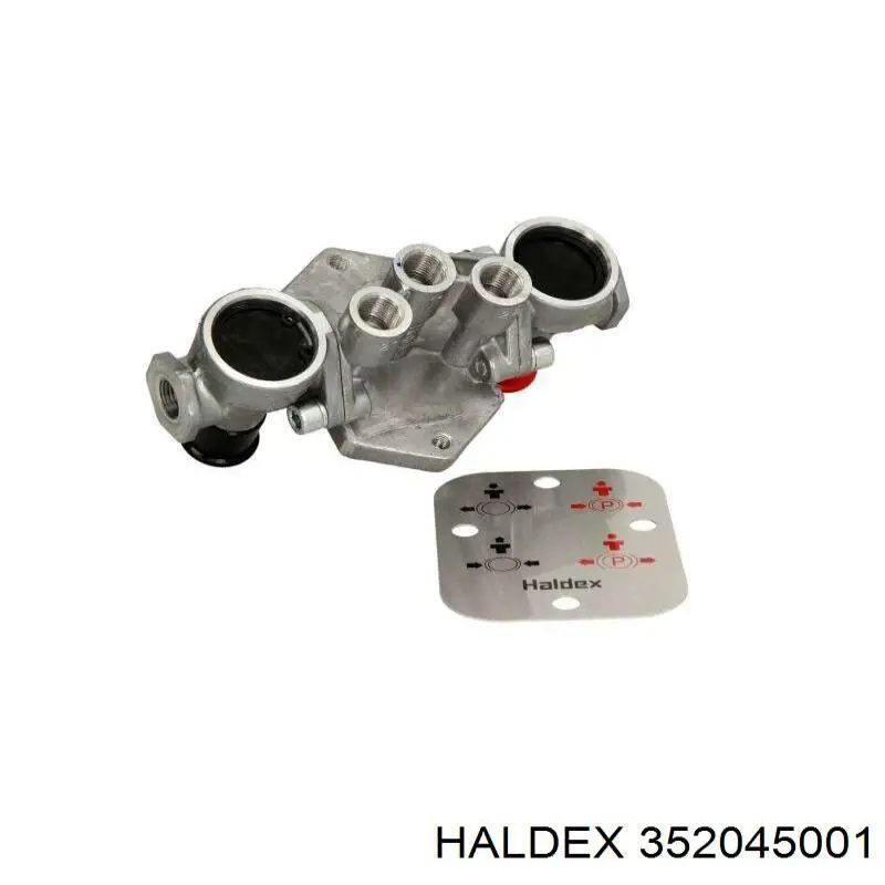 352045001 Haldex Válvula de libertação de emergência