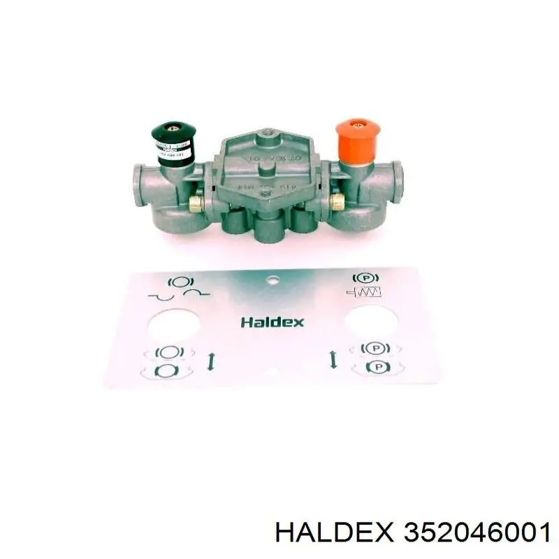 Compre 352046001 Haldex Válvula de libertação de emergência