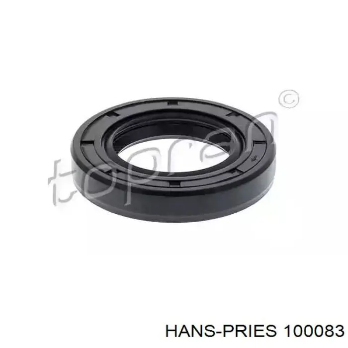 100083 Hans Pries (Topran) Vedação da Caixa Automática de Mudança (de árvore de saída/primária)