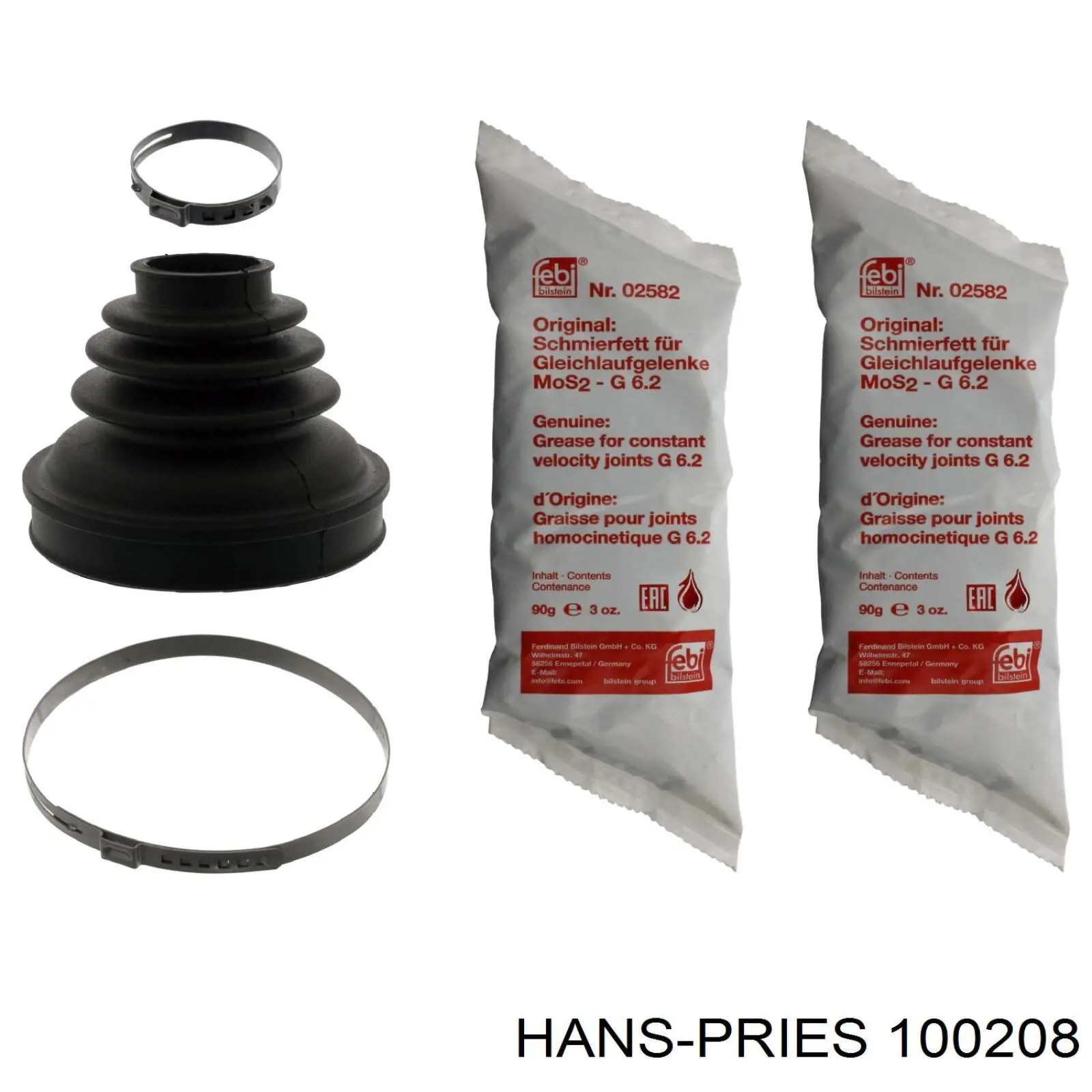 Bomba de óleo Hans Pries (Topran) 100208 preço, a partir de 48,60 USD