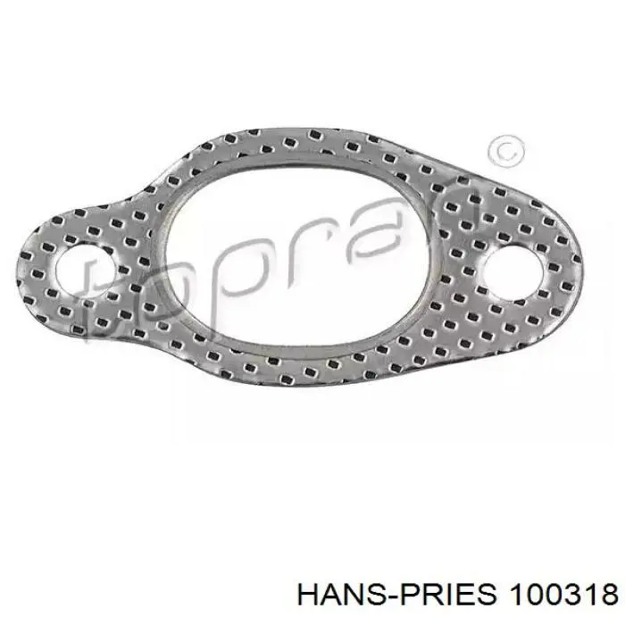 Compre 100318 Hans Pries (Topran) Vedante de tubo coletor de escape