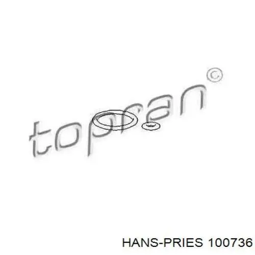 Vedante de regulador de pressão da cremalheira de combustível Hans Pries (Topran) 100736 preço, a partir de 3,56 USD