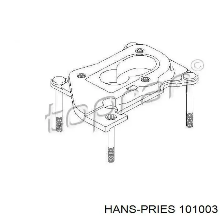 101003 Hans Pries (Topran) Flange de carburador
