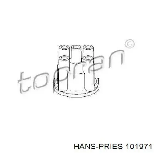 Tampa de distribuidor de ignição (distribuidor) Hans Pries (Topran) 101971 preço, a partir de 10,18 USD