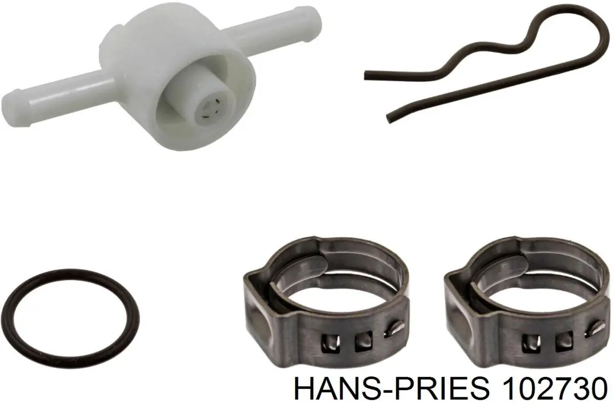 Compre 102730 Hans Pries (Topran) Válvula de retenção para devolução de combustível
