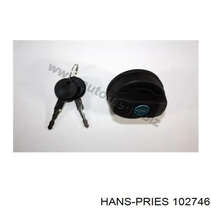 Compre 102746 Hans Pries (Topran) Tampa (tampão) do tanque de combustível