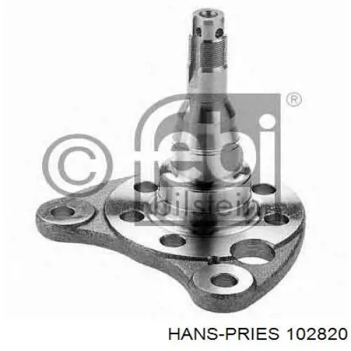 102820 Hans Pries (Topran) Cubo traseiro esquerdo