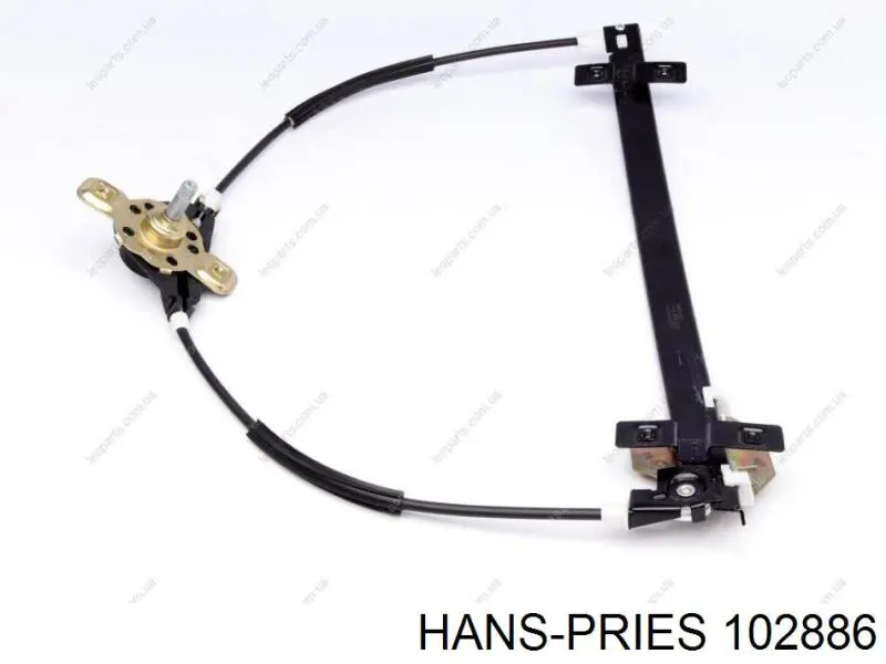 Mecanismo de acionamento de vidro da porta dianteira esquerda Hans Pries (Topran) 102886 preço, a partir de 19,52 USD
