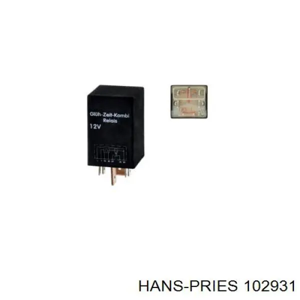 Relê das velas de incandescência Hans Pries (Topran) 102931 preço, a partir de 15,76 USD
