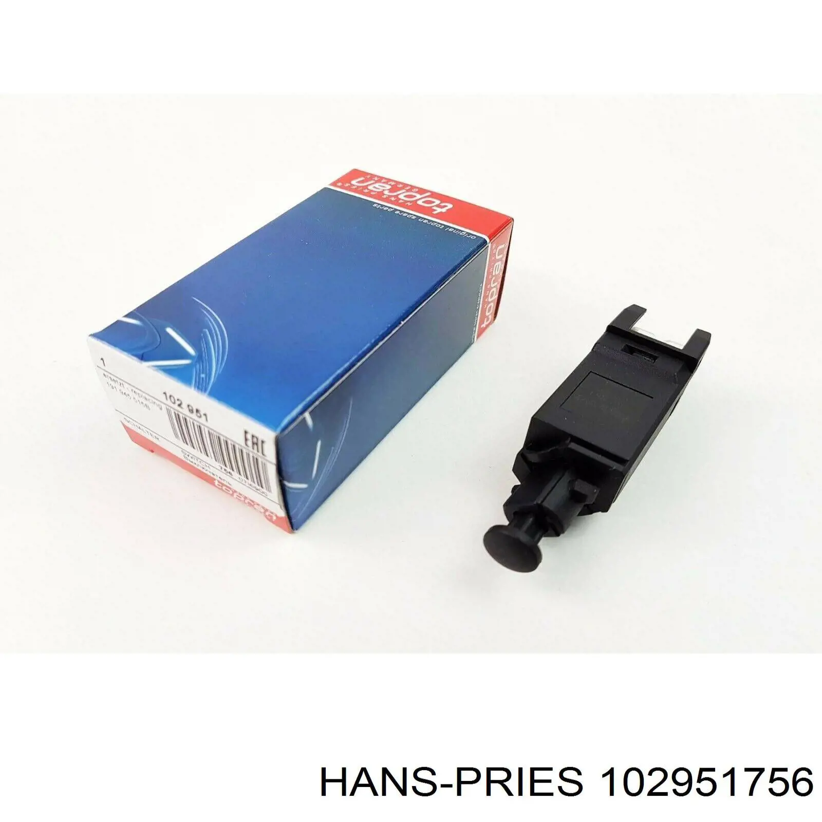 Sensor de ativação do sinal de parada 102951756 Hans Pries (Topran)