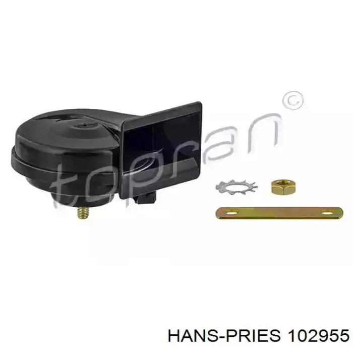 102955 Hans Pries (Topran) Sinal sonoro (cláxon)